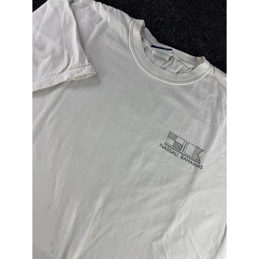 VTG 1999 Nassau Bahamas Tee XL Del Sol Tourist Travel Graphic Shirt